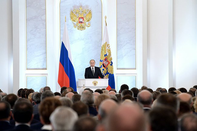 2014 President Putin delivers state of the nation