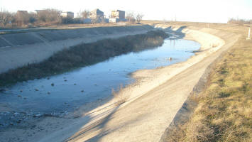 Empty Canals near Vidnoye Crimea