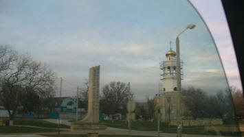 Church being built in Feodosia Crimea