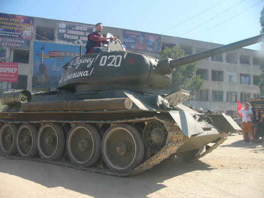 Working T-34 Tank