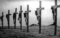 Indian Women Crucified by Catholics 