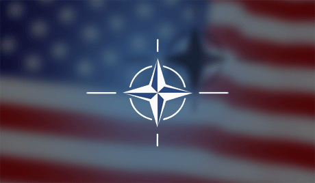 НАТО флаг США