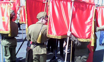 Communist March Photos on Victory Day taken with a really bad palm camera 26