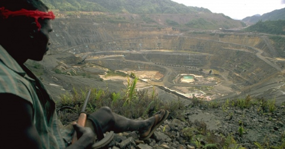 Copper Mine in Papua New Guinea