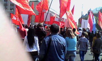 Communist March Photos on Victory Day taken with a really bad palm camera 10
