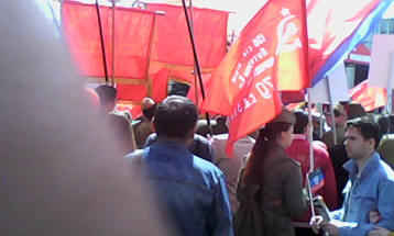 Communist March Photos on Victory Day taken with a really bad palm camera 11