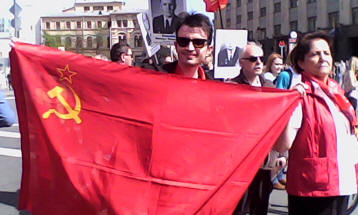 Communist March Photos on Victory Day taken with a really bad palm camera 14