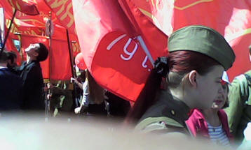 Communist March Photos on Victory Day taken with a really bad palm camera 15