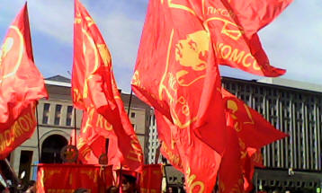 Communist March Photos on Victory Day taken with a really bad palm camera 19