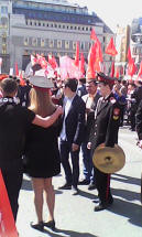 Communist March Photos on Victory Day taken with a really bad palm camera 24