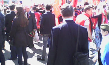 Communist March Photos on Victory Day taken with a really bad palm camera 27
