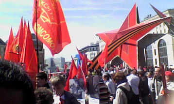 Communist March Photos on Victory Day taken with a really bad palm camera 32