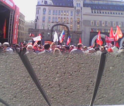 Communist March Photos on Victory Day taken with a really bad palm camera 33
