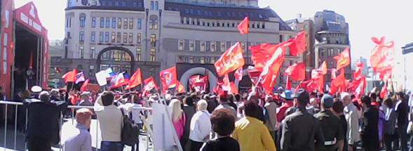 Communist March Photos on Victory Day taken with a really bad palm camera 34