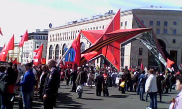 Communist March Photos on Victory Day taken with a really bad palm camera 35